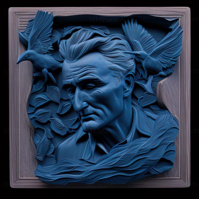 3D model Frank Booth Blue Velvet Dennis Hopper (STL)